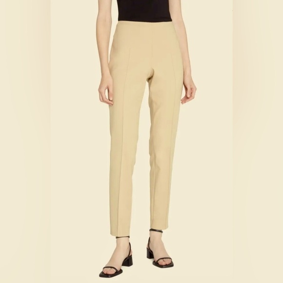 AKRIS Melissa techno slim pant in sand size 6 - Picture 1 of 7